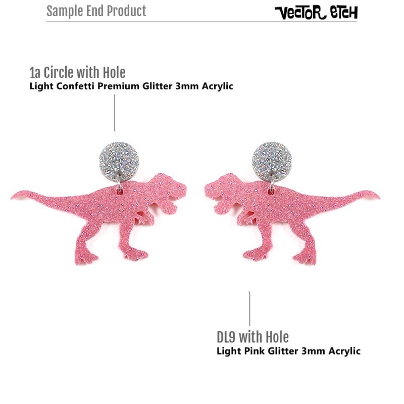 Dino9 – Vector Etch Laser Cutting